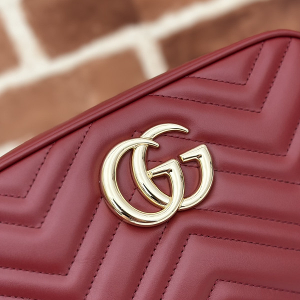 HOT SALE GUCCI GG Marmont small shoulder bag