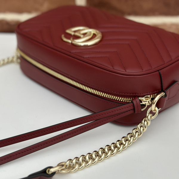 HOT SALE GUCCI GG Marmont small shoulder bag