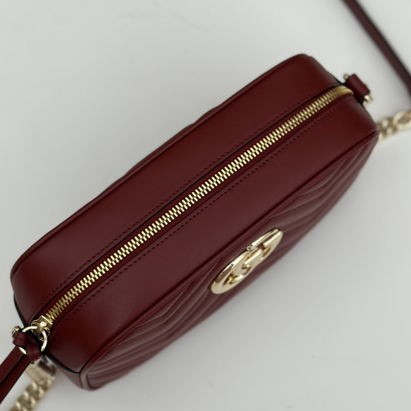 HOT SALE GUCCI GG Marmont small shoulder bag