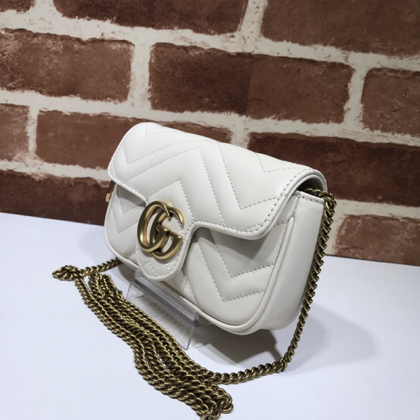 HOT SALE Gucci GG Marmont belt bag-16.5*10*5cm