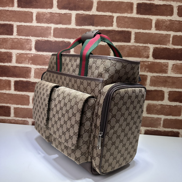 HOT SALE GUCCI ORIGINAL GG DIAPER BAG-40*35*20CM