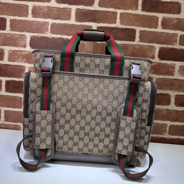 HOT SALE GUCCI ORIGINAL GG DIAPER BAG-40*35*20CM