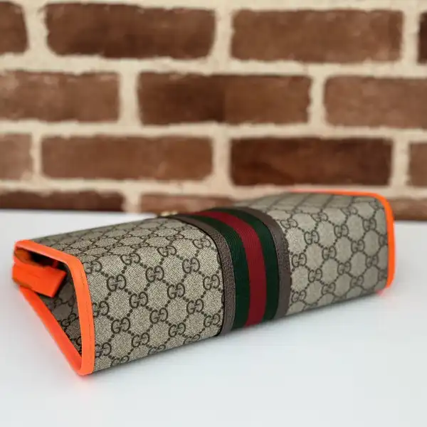 GUCCI OPHIDIA GG POUCH-28.5*18*9CM