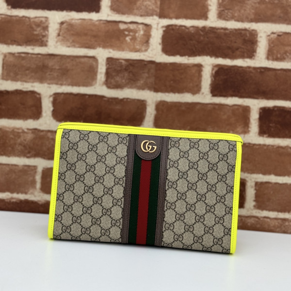 GUCCI OPHIDIA GG POUCH-28.5*18*9CM