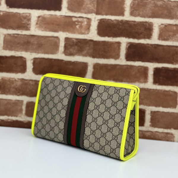 GUCCI OPHIDIA GG POUCH-28.5*18*9CM