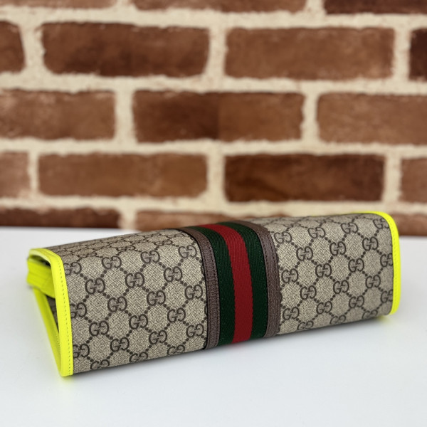 GUCCI OPHIDIA GG POUCH-28.5*18*9CM