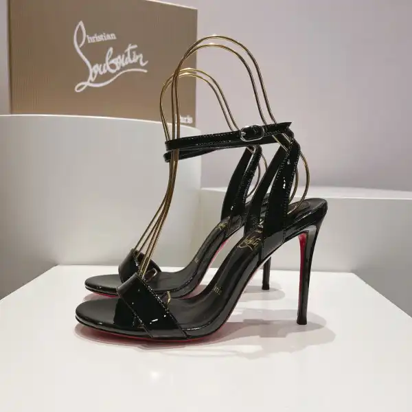 TO Christian Louboutin Ankle Strap Sandal