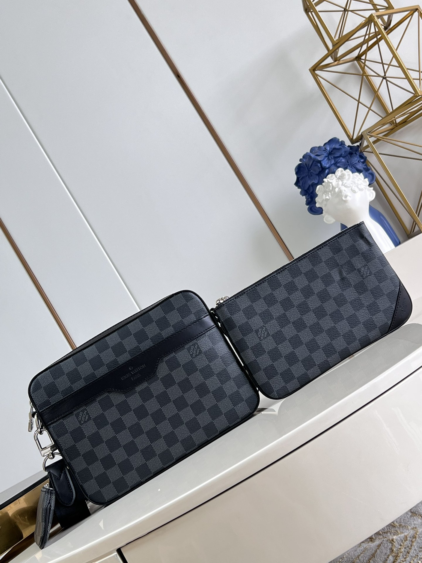 HOT SALE LOUIS VUITTON TRIO MESSENGER