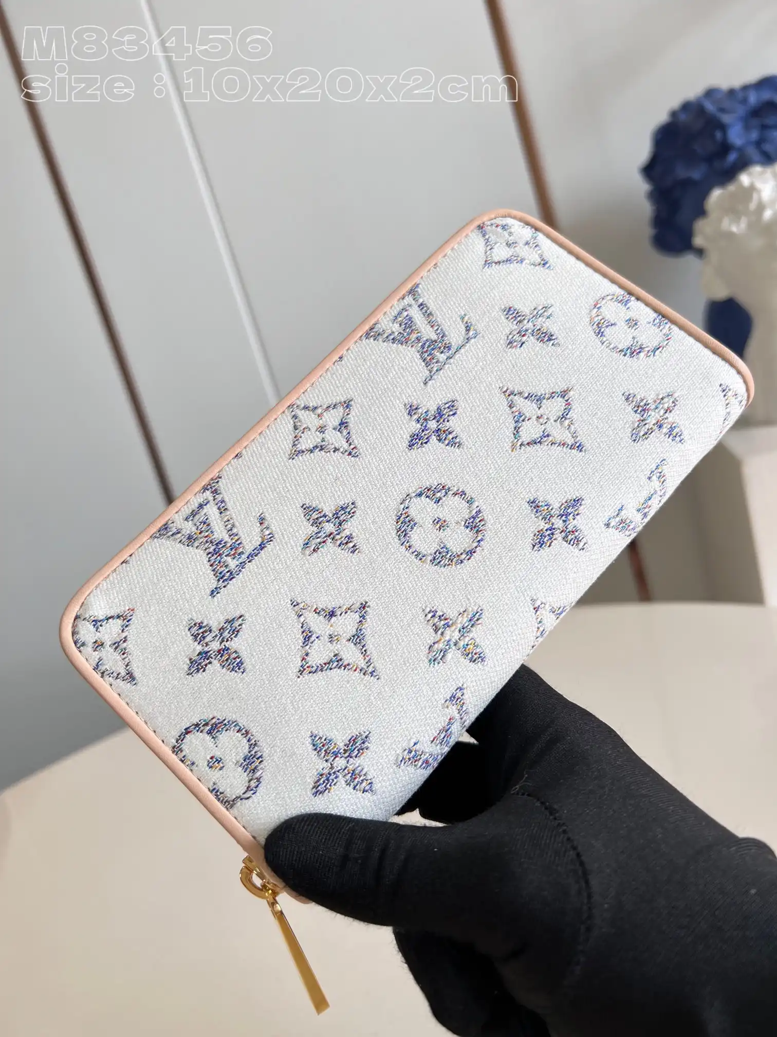 First Bag Ru LOUIS VUITTON ZIPPY WALLET-10*20*2 cm