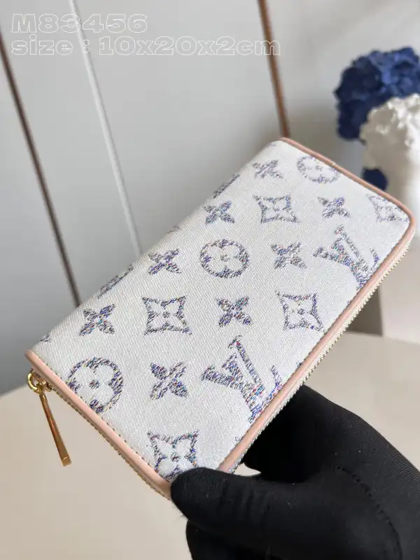 Aaa replica bags LOUIS VUITTON ZIPPY WALLET-10*20*2 cm