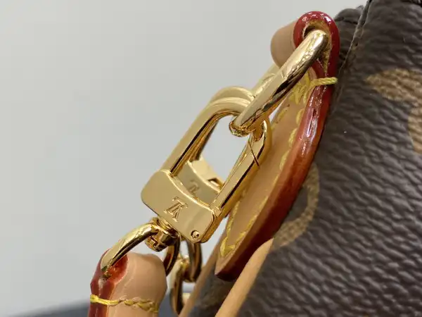 First bag ru LOUIS VUITTON Liv pochette double -9.6*5.3*2.6CM