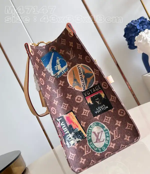 First bag ru LOUIS VUITTON ONTHEGO Voyage TOTE BAG-43*33*18.5cm