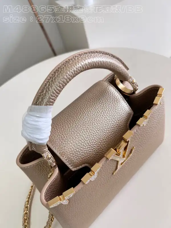 Rep LOUIS VUITTON CAPUCINES BB-27*18*9CM