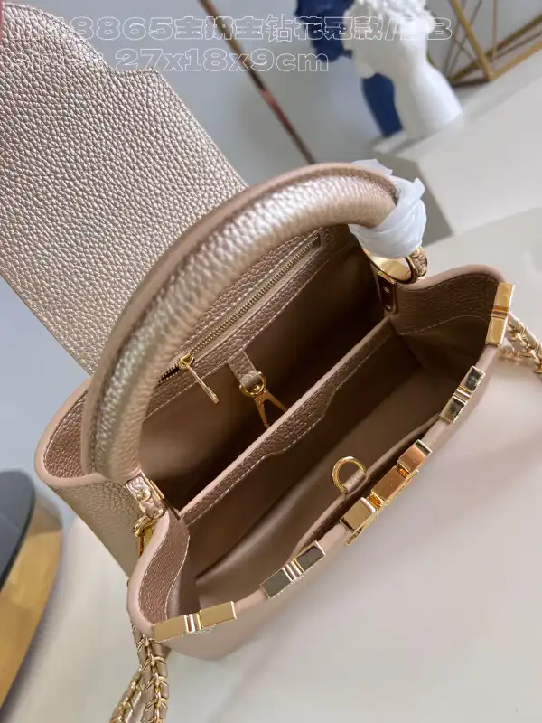 Rep LOUIS VUITTON CAPUCINES BB-27*18*9CM