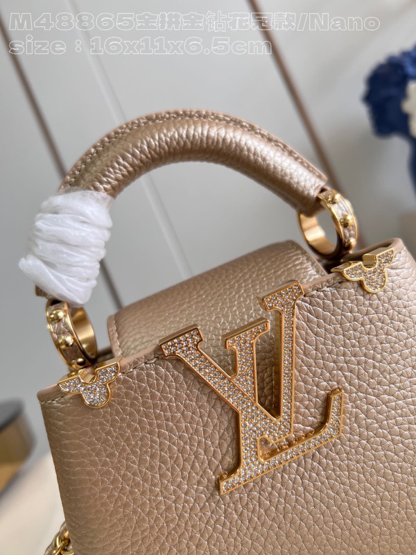 HOT SALE LOUIS VUITTON CAPUCINES nano-16*11*6.5CM