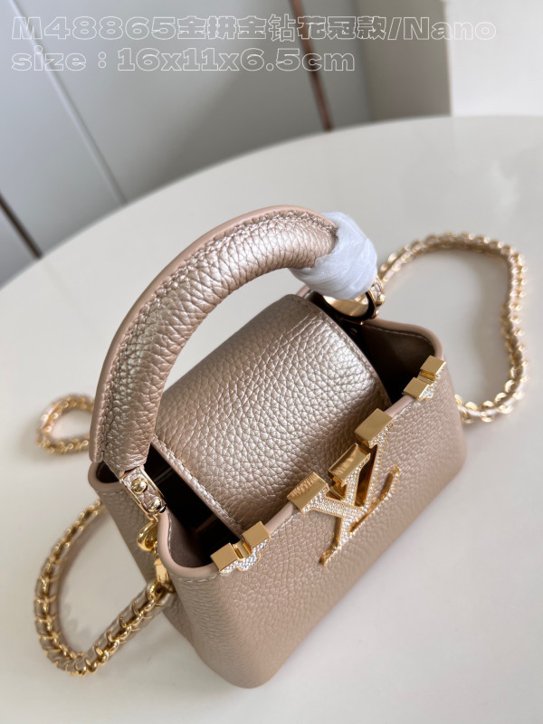 HOT SALE LOUIS VUITTON CAPUCINES nano-16*11*6.5CM