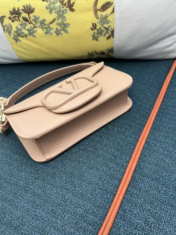 VALENTINO LOCÒ SMALL SHOULDER BAG IN CALFSKIN