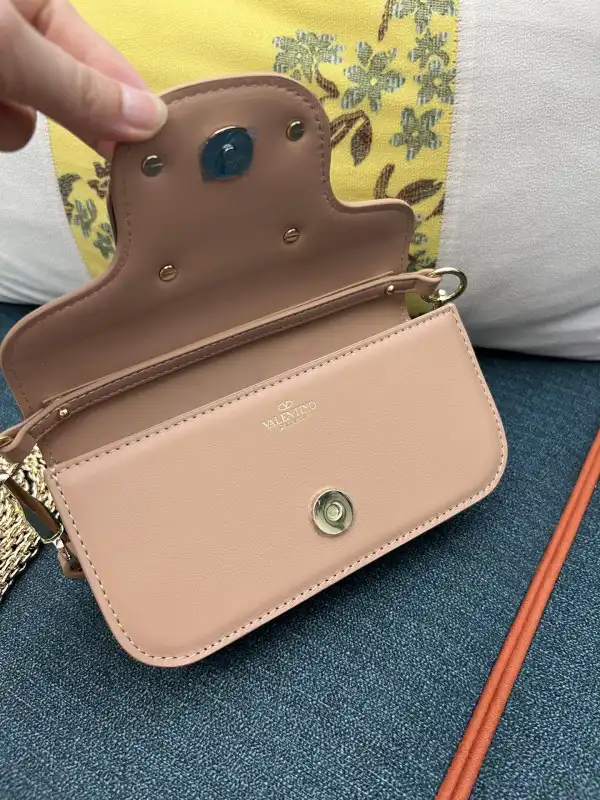 VALENTINO LOCÒ SMALL SHOULDER BAG IN CALFSKIN