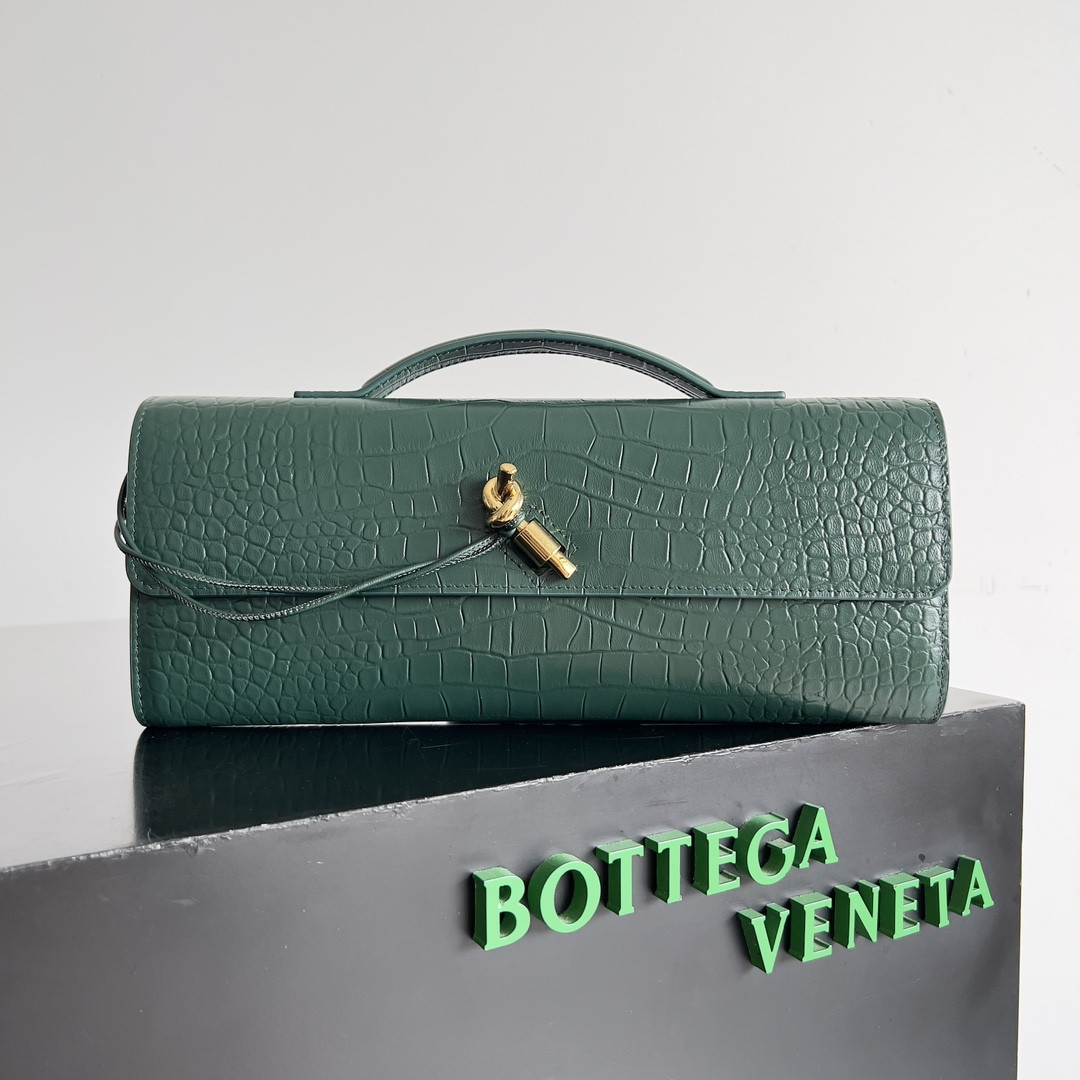 HOT SALE BOTTEGA VENETA Long Clutch Andiamo With Handle-31*13*3CM