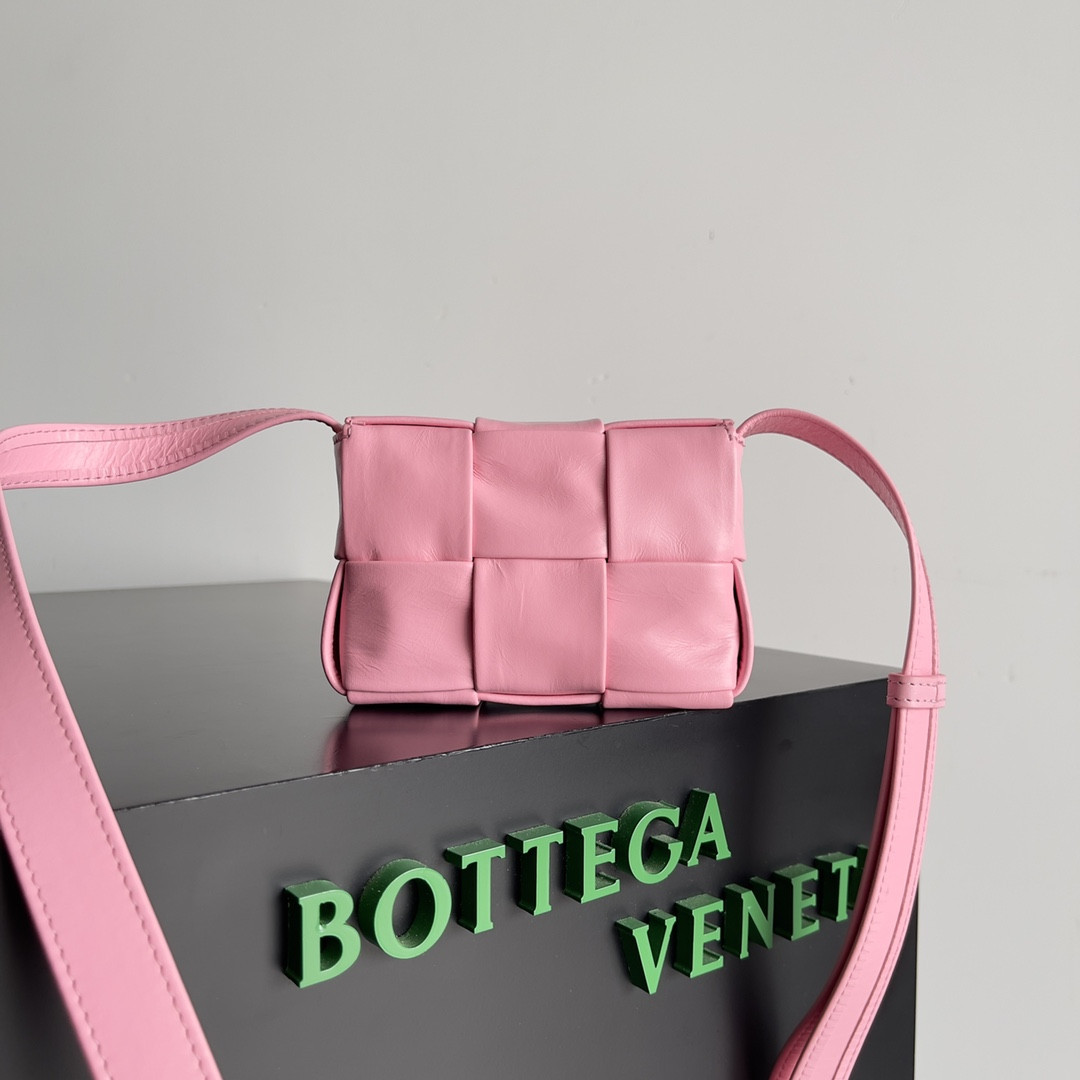 HOT SALE BOTTEGA VENETA Candy mini Cassette-12*8*4cm