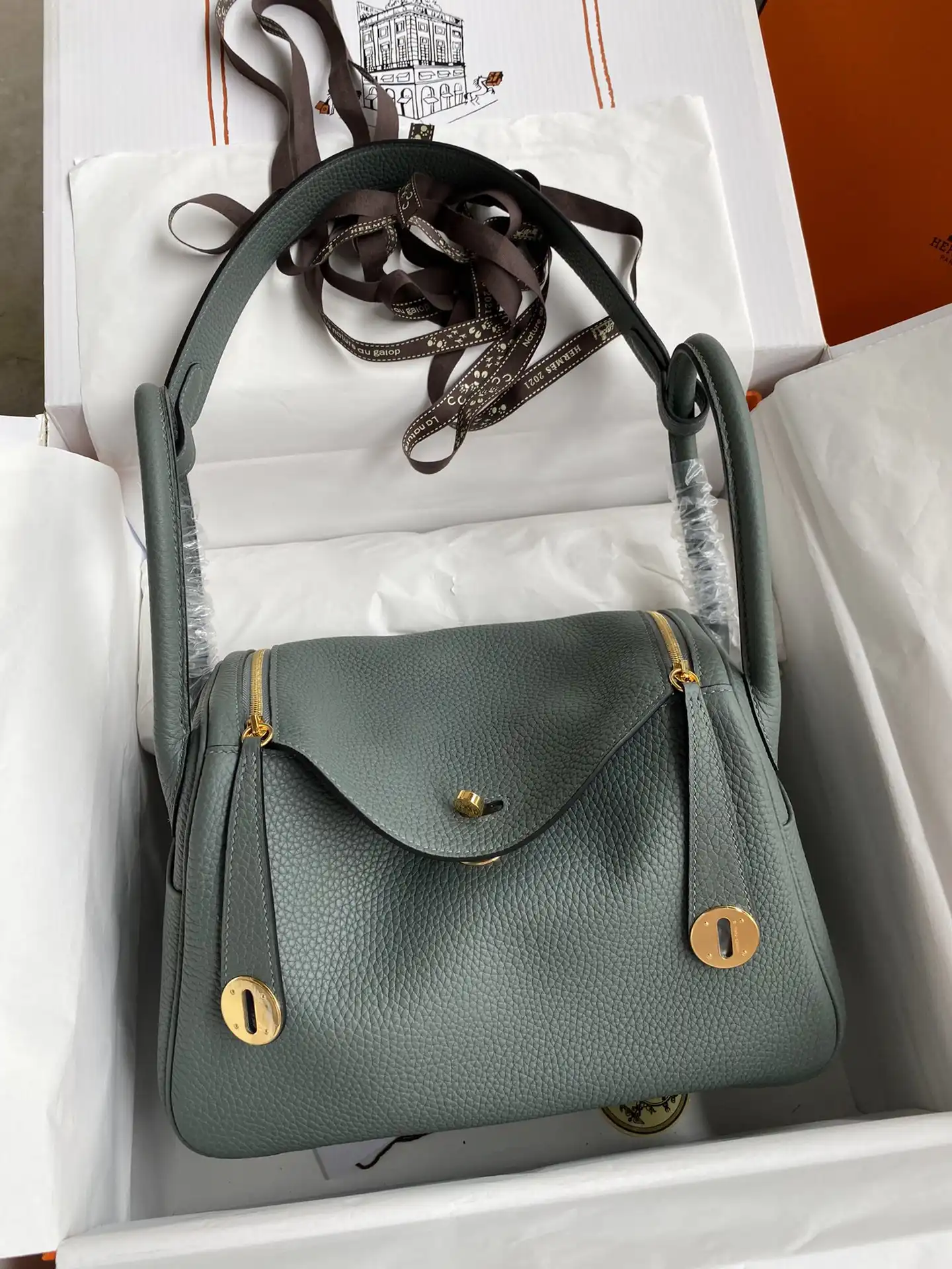 First bag ru HERMES LINDY 26 HANDMADE