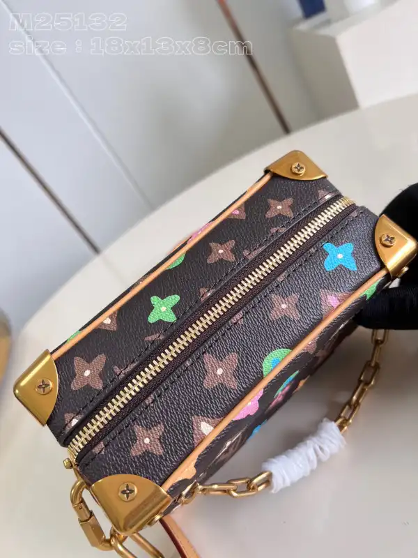 First Bag Ru LOUIS VUITTON MINI SOFT TRUNK-18.5*13*8cm