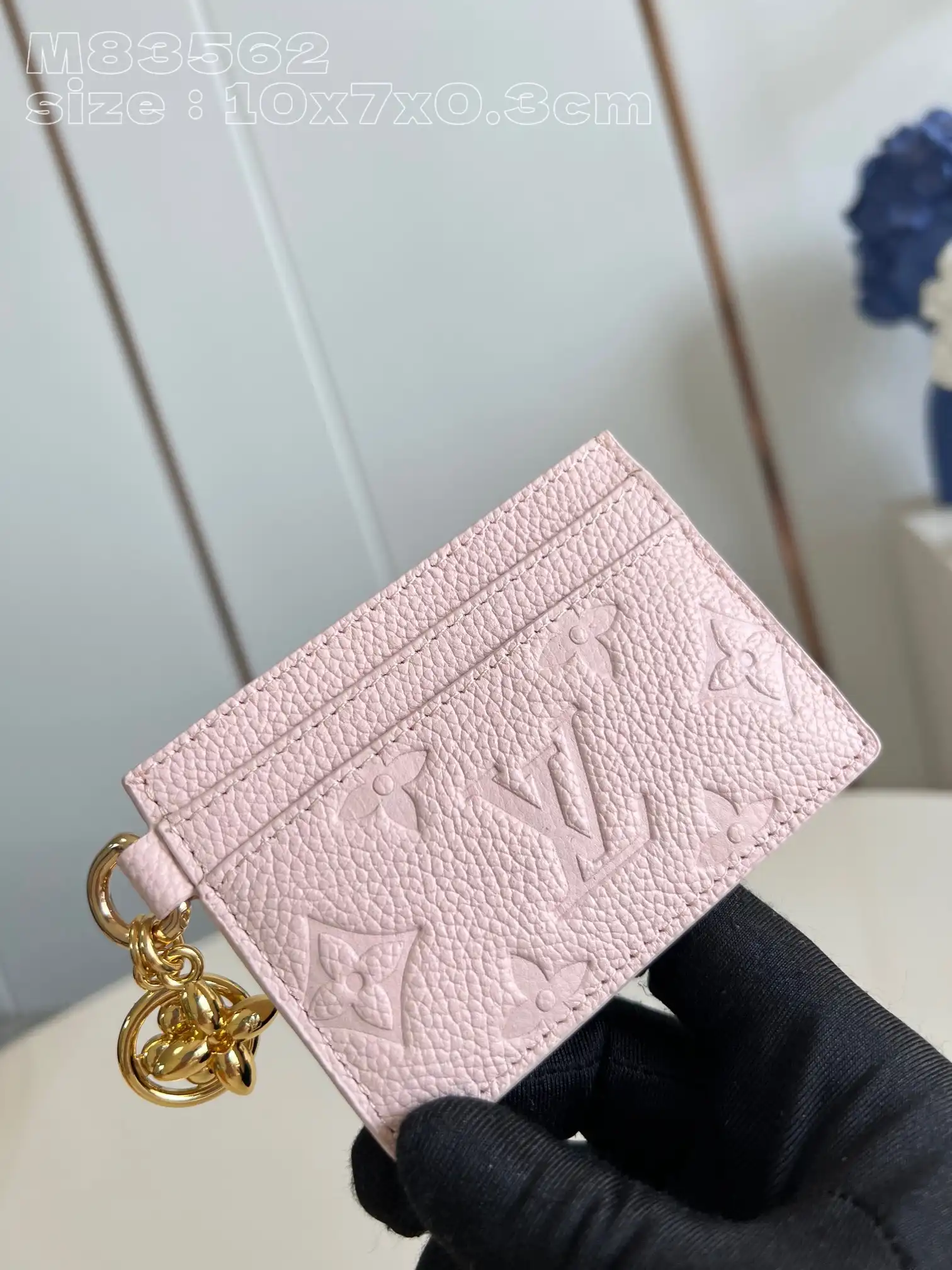 First bag ru LOUIS VUITTON Charms CARD HOLDER-10.2*7.3*0.3CM