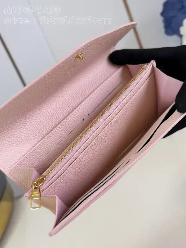 Aaa replica ru Louis Vuitton SARAH WALLET-19*10.5*2cm