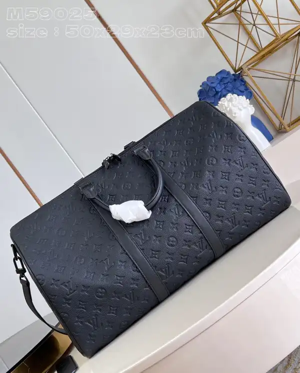 How to buy Cheap LOUIS VUITTON KEEPALL BANDOULIÈRE 50