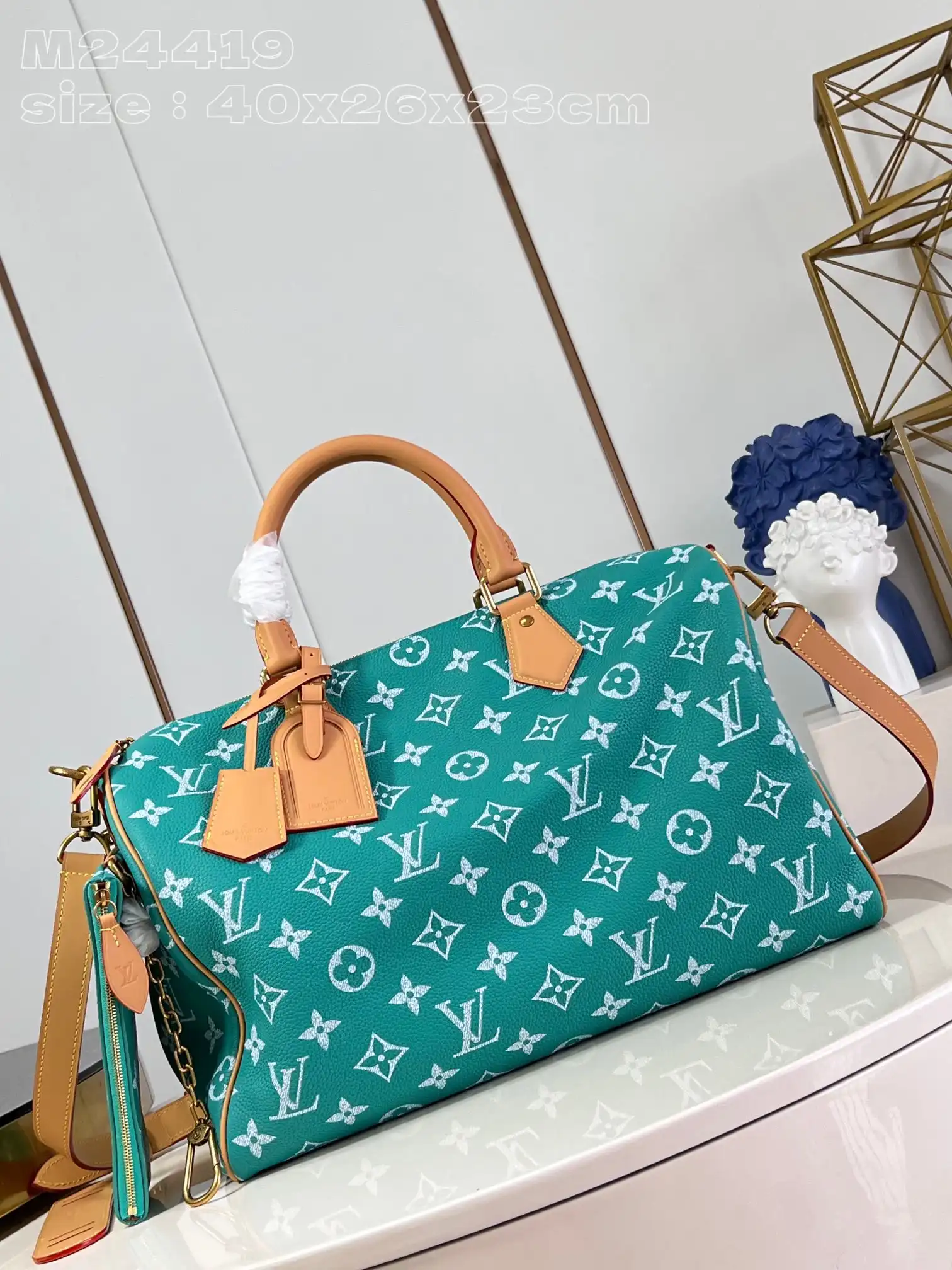 Eliminating the middleman and passing on savings to you. With massive production and tax-free benefits Louis Vuitton SPEEDY 40