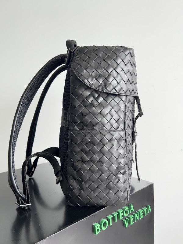 HOT SALE BOTTEGA VENETA Intrecciato Backpack-38*26*15cm