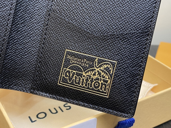 LOUIS VUITTON Pocket Organizer-7.5*11.1*1 cm