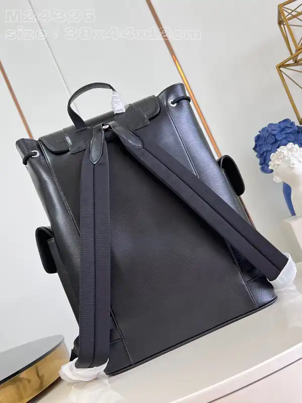 First bag ru Louis Vuitton Christopher Backpack MM-38*44*12.5CM