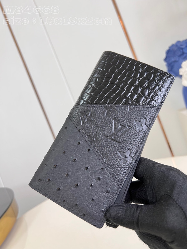 HOT SALE LOUIS VUITTON BRAZZA WALLET-10*19*2cm