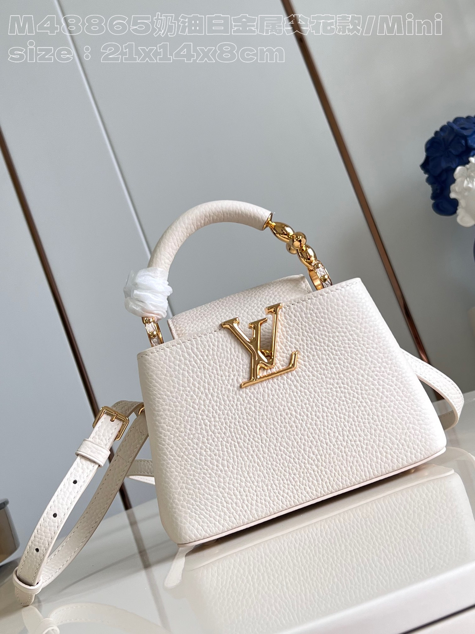 HOT SALE LOUIS VUITTON CAPUCINES MINI-21*14*8CM