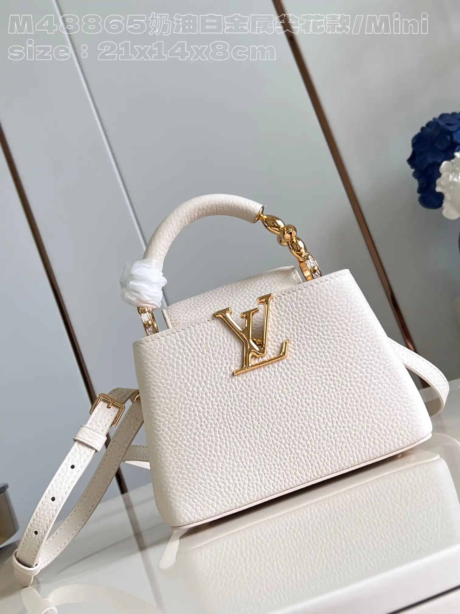 LOUIS VUITTON CAPUCINES MINI-21*14*8CM