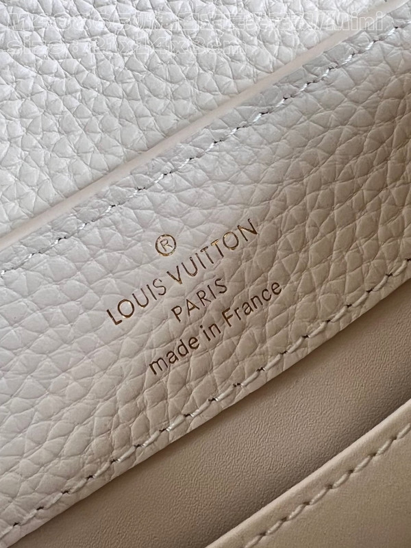 [FREE SHIPPING] LOUIS VUITTON CAPUCINES MINI-21*14*8CM