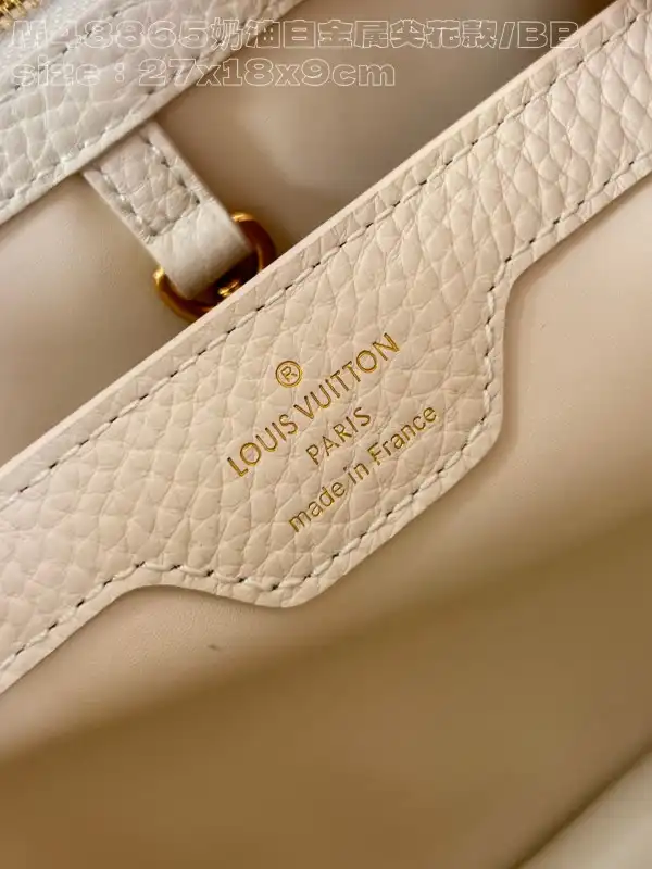 First bag ru LOUIS VUITTON CAPUCINES BB-27*18*9CM