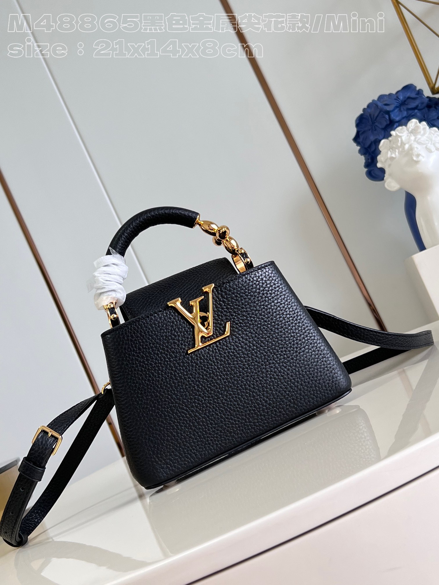 LOUIS VUITTON CAPUCINES MINI-21*14*8CM