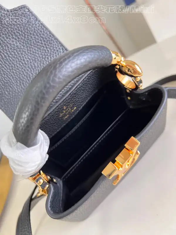 Rep LOUIS VUITTON CAPUCINES MINI-21*14*8CM