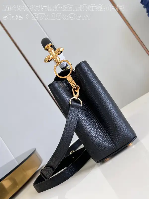 First bag ru LOUIS VUITTON CAPUCINES BB-27*18*9CM