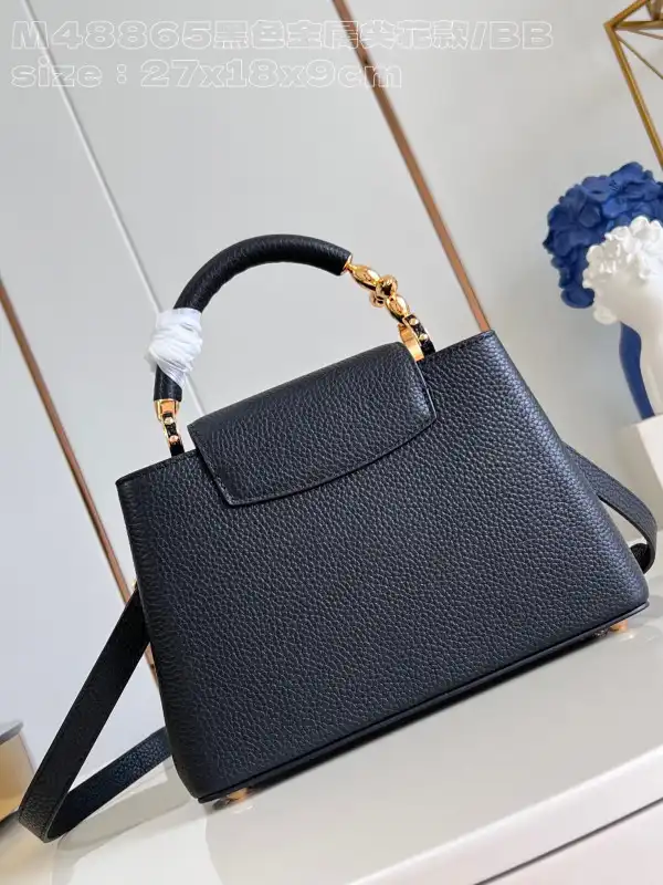 How to buy Cheap LOUIS VUITTON CAPUCINES BB-27*18*9CM