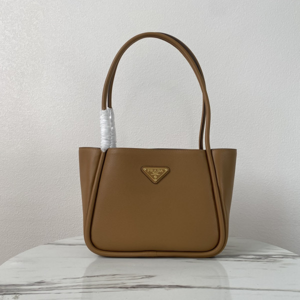 HOT SALE Prada Medium Leather Handbag-25*18.5*12.5CM