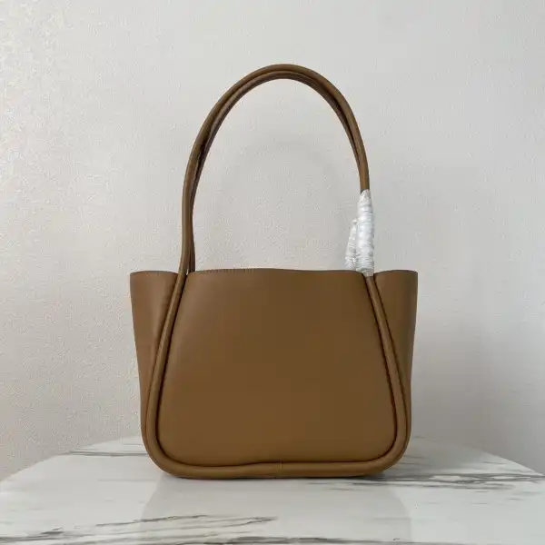 First bag ru Prada Medium Leather Handbag-25*18.5*12.5CM