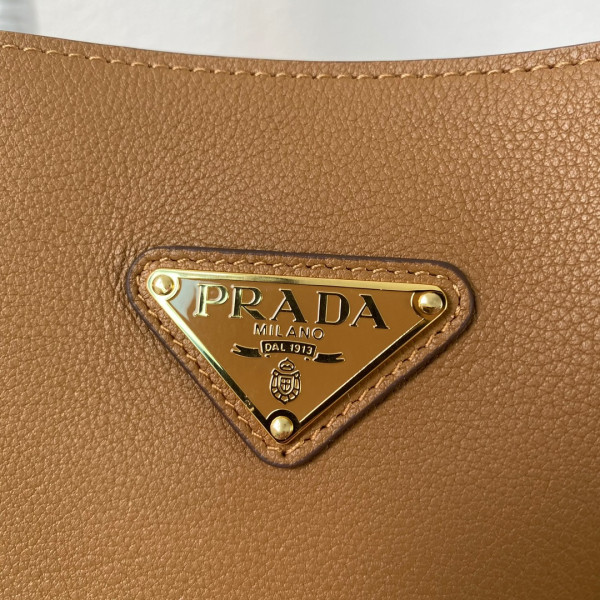 HOT SALE Prada Medium Leather Handbag-25*18.5*12.5CM