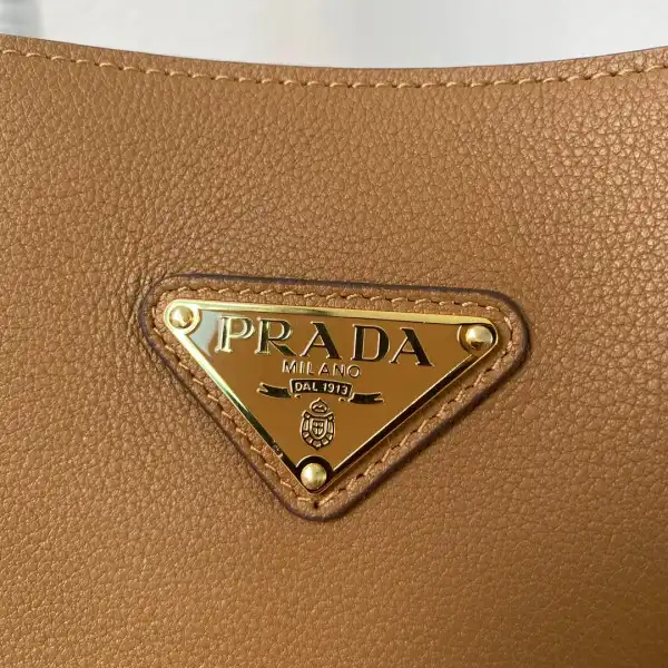 First bag ru Prada Medium Leather Handbag-25*18.5*12.5CM