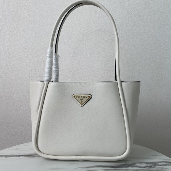 HOT SALE Prada Medium Leather Handbag-25*18.5*12.5CM