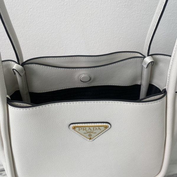 HOT SALE Prada Medium Leather Handbag-25*18.5*12.5CM