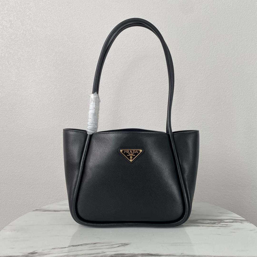 HOT SALE Prada Medium Leather Handbag-25*18.5*12.5CM