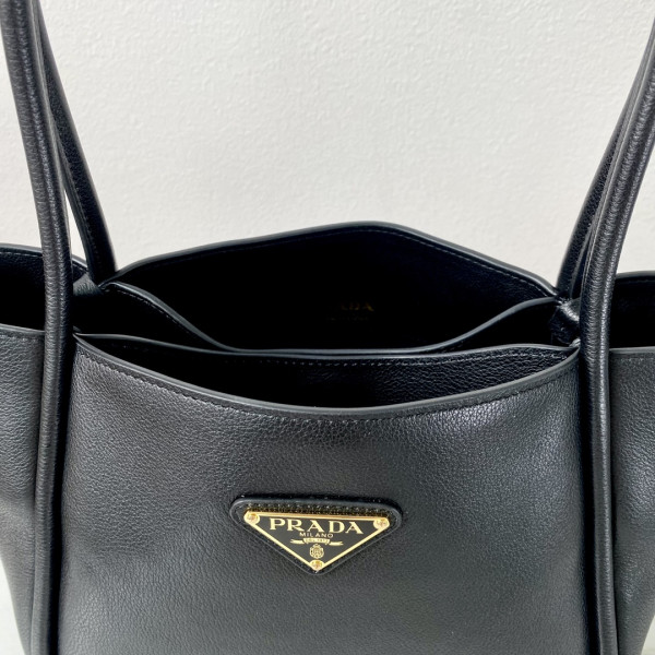 HOT SALE Prada Medium Leather Handbag-25*18.5*12.5CM